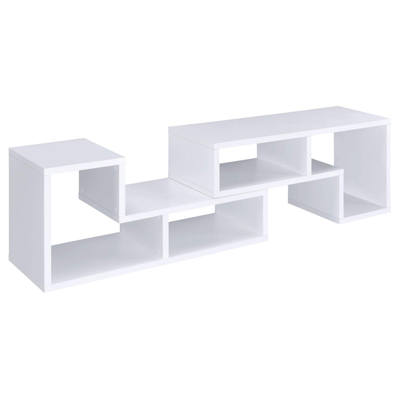 Coaster Furniture Velma 800330 Multipurpose TV Stand and Bookshelf - White IMAGE 8