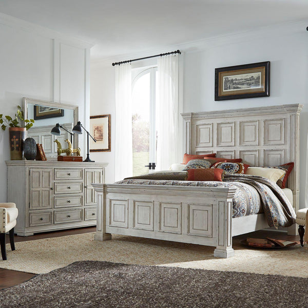  Liberty Furniture Industries Inc. Big Valley 361W-BR-CPBDM 5 pc California King Panel Bedroom Set IMAGE 1
