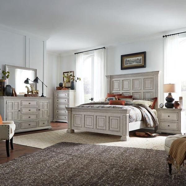  Liberty Furniture Industries Inc. Big Valley 361W-BR-CPBDMCN 7 pc California King Panel Bedroom Set IMAGE 1