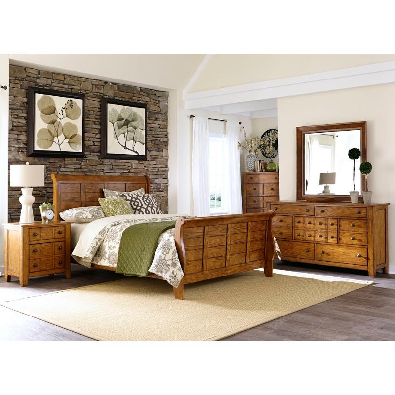  Liberty Furniture Industries Inc. Grandpa's Cabin Dresser Mirror 175-BR51 IMAGE 3