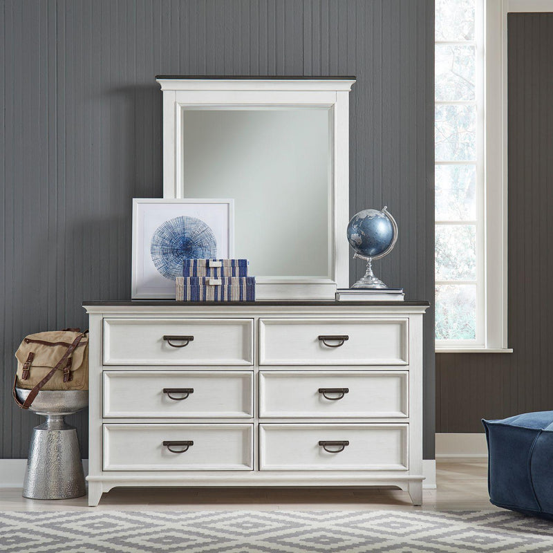  Liberty Furniture Industries Inc. Allyson Park 417-YBR 5 pc Full Panel Bedroom Set IMAGE 3