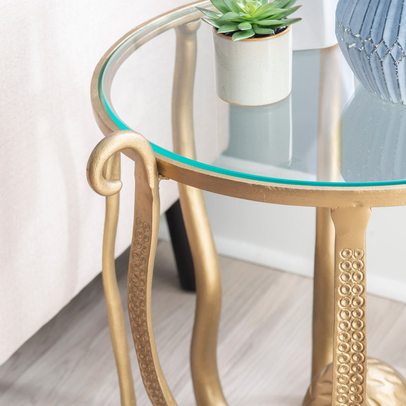 OCTAVIA ANT GOLD OCTOPUS TABLE ANT GOLD 20A2045G