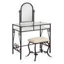 Linon Vanity Set 58950MTl-01-KD-U IMAGE 1