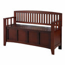 Linon Home Decor Benches 83985WAL-01-KD-U IMAGE 1