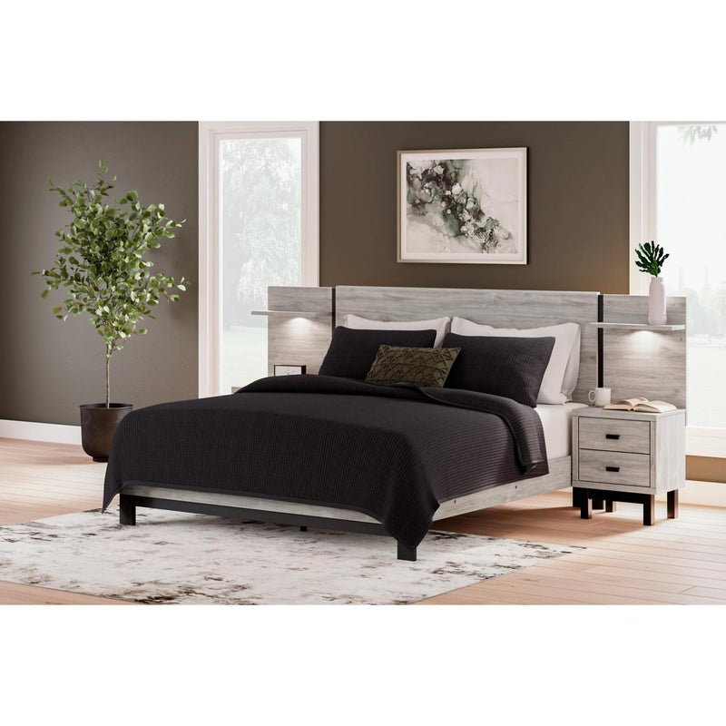 Signature Design by Ashley Vessalli B1036B14 7 pc King Panel Bedroom Set IMAGE 2