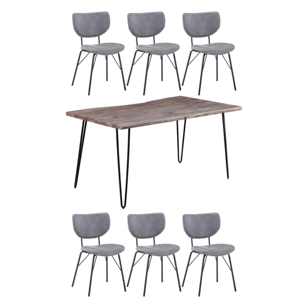 Jofran Nature's Edge 1981-60 7 pc Dining Set IMAGE 1