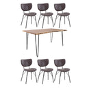 Jofran Nature's Edge 1985-60 7 pc Dining Set IMAGE 1