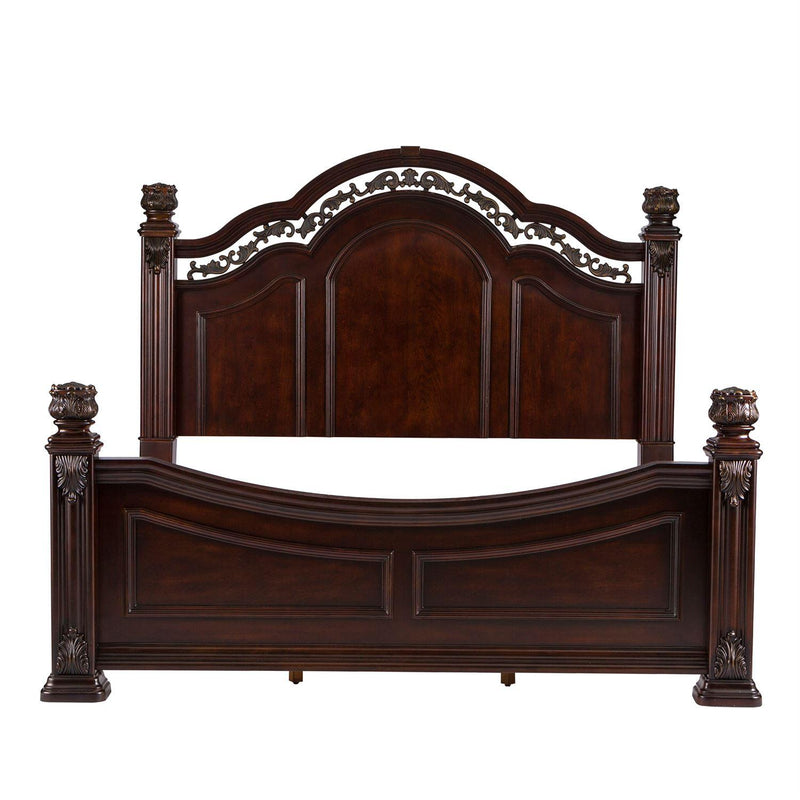  Liberty Furniture Industries Inc. Messina Estates King Poster Bed 737-BR-KPS IMAGE 2