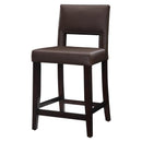 Linon Vega Counter Height Stool 14053VESP-01-KD-U IMAGE 1