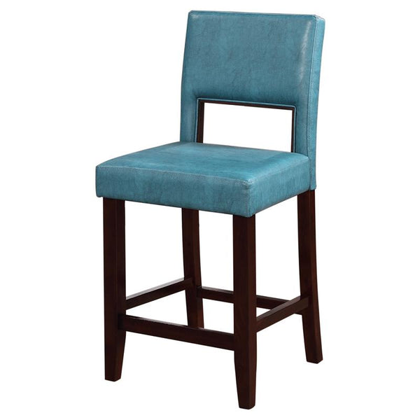 Linon Vega Counter Height Stool 14053BLU01U IMAGE 1