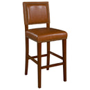 Linon Brook Pub Height Stool 0233CARM-01-KD-U IMAGE 1