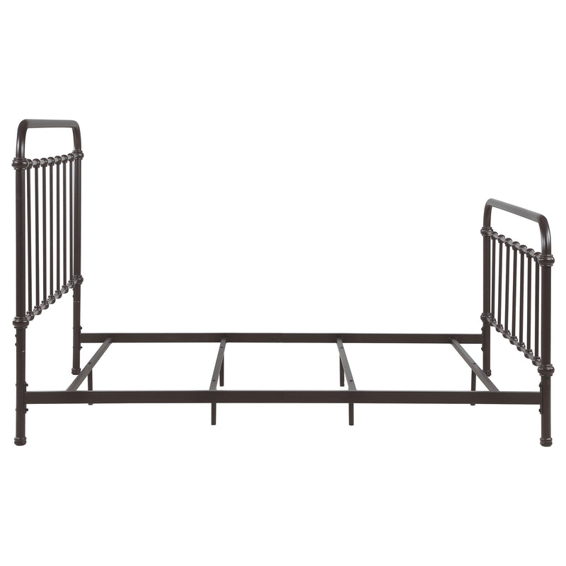 Coaster Furniture Livingston 300399KW Metal California King Open Frame Bed - Dark Bronze IMAGE 8