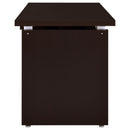  Coaster Furniture Skylar 800891 55-inch Computer Desk with Keyboard Drawer - Cappuccino IMAGE 9