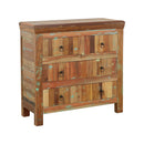 Coaster Furniture Harper 950366 4-Drawer Solid Reclaimed Wood Accent Cabinet - Brown IMAGE 1