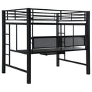 Coaster Furniture Avalon 460023 Full Workstation Loft Bed - Black IMAGE 6