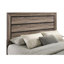 Coaster Furniture Kauffman 204191KW Wood California King Panel Bed - Washed Taupe IMAGE 9
