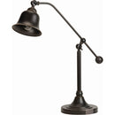 Coaster Furniture Eduardo 901186 25-inch Bell Down Bridge Table Lamp - Dark Bronze IMAGE 1