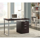  Coaster Furniture Brennan 800519 47-inch 3-Drawer Office Computer Desk - Cappuccino IMAGE 9