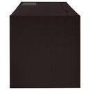  Coaster Furniture Halston 800982 60-inch 3-Drawer Office Computer Desk - Cappuccino IMAGE 3