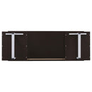  Coaster Furniture Lawtey 801521 60-inch 2-Drawer Office Computer Desk - Cappuccino IMAGE 13