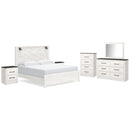  Signature Design by Ashley Gerridan B1190B28 8 pc King Panel Bedroom Set IMAGE 2