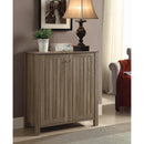Coaster Furniture Marisa 950551 4-shelf Engineered Wood Shoe Cabinet - Dark Taupe IMAGE 2