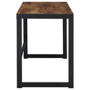  Coaster Furniture Estrella 800655 47-inch Engineered Wood Writing Desk - Rustic Nutmeg IMAGE 7