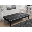 Coaster Furniture Katrina 550044 Upholstered Tufted Convertible Sofa Bed - Black IMAGE 4