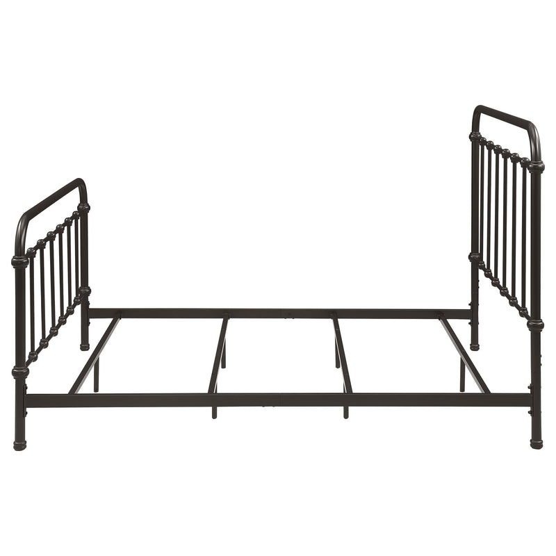 Coaster Furniture Livingston 300399F Metal Full Open Frame Bed - Dark Bronze IMAGE 4