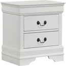  Coaster Furniture Louis Philippe 202441T-S5 7 pc Twin Sleigh Bedroom Set IMAGE 3