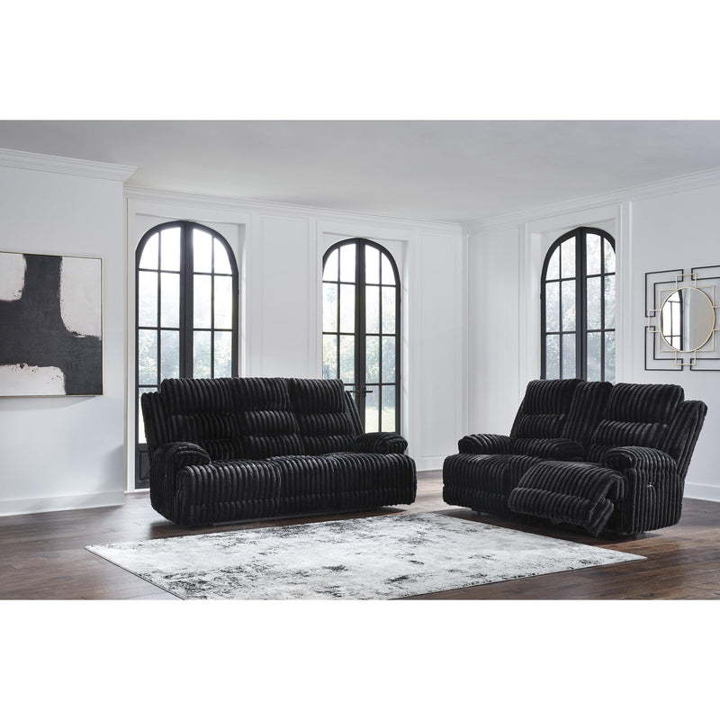  Signature Design by Ashley Rhine Falls PC42805 2 pc Power Reclining Living Room Set IMAGE 2