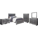  Signature Design by Ashley Lodanna B214B49 8 pc Queen Panel Bedroom Set IMAGE 1