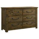  Coaster Furniture Doherty 225161KW-S4 6 pc California King Panel Bedroom Set IMAGE 3