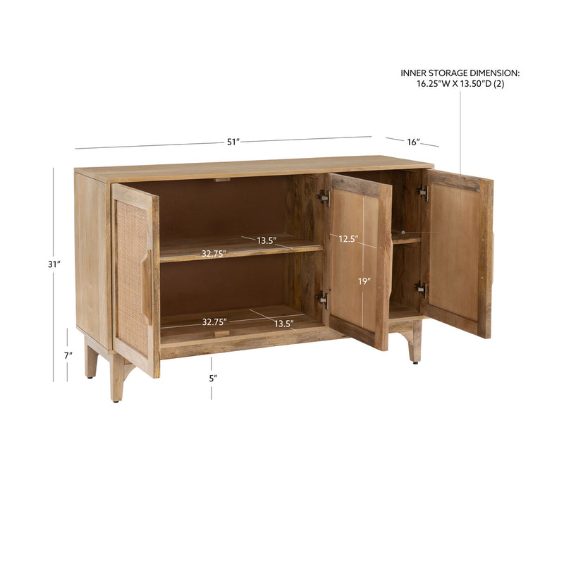RAPHAEL 3 DOOR CABINET 19A6017C4