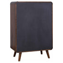 Coaster Furniture Robyn 205135 5-Drawer Bedroom Chest of Drawers - Dark Walnut IMAGE 5