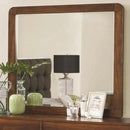 Coaster Furniture Robyn 205134 Dresser Mirror - Dark Walnut IMAGE 2