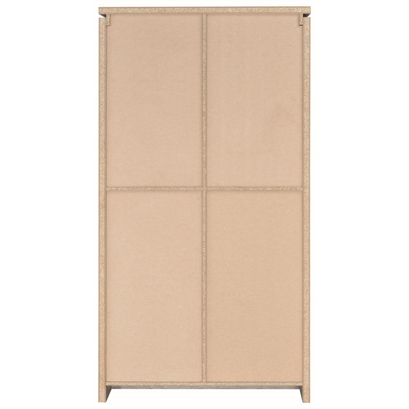 Coaster Furniture Alejo 950783 2-door Engineered Wood Tall Cabinet - Grey Driftwood IMAGE 4
