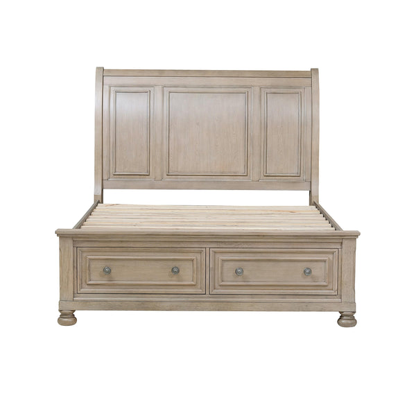Homelegance Bethel California King Platform Bed with Storage 2259KGY-1CK* IMAGE 1