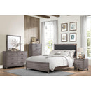 Homelegance Woodrow Full Upholstered Panel Bed 2042F-1* IMAGE 3