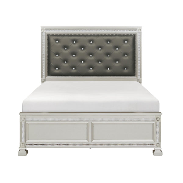 Homelegance Bevelle California King Upholstered Panel Bed 1958K-1CK* IMAGE 1