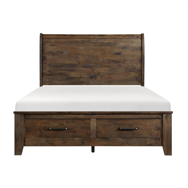 Homelegance Jerrick King Sleigh Bed with Storage 1957K-1EK* IMAGE 1