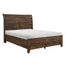Homelegance Jerrick Queen Sleigh Bed with Storage 1957-1* IMAGE 3