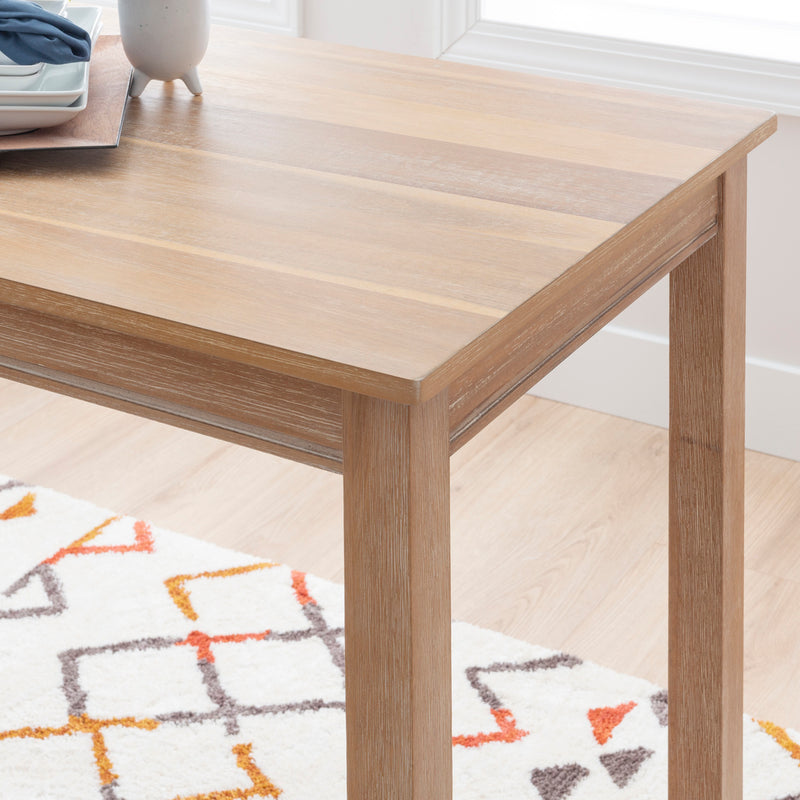 CLARIDGE NATURAL COUNTER HEIGHT TABLE 028008NAT01U