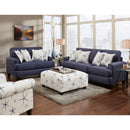Fusion Furniture Fabric Ottoman 109 SEA STAR ADMIRAL IMAGE 2