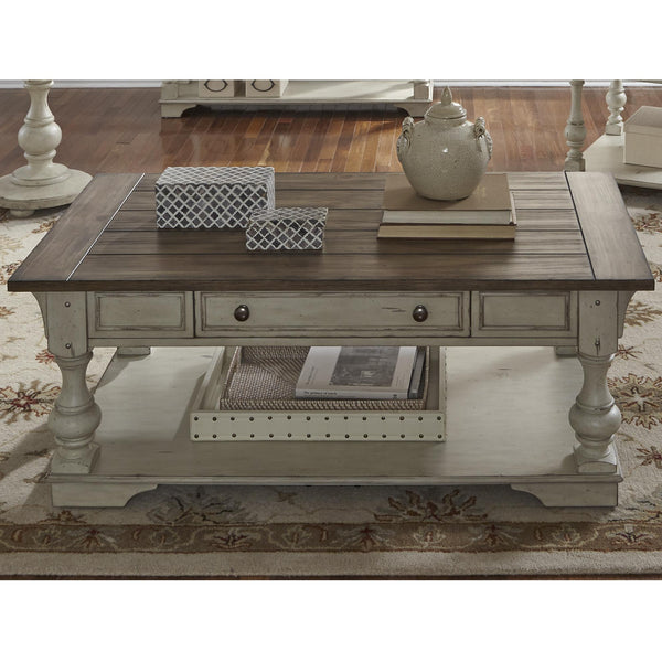  Liberty Furniture Industries Inc. Morgan Creek Cocktail Table 498-OT1010 IMAGE 1