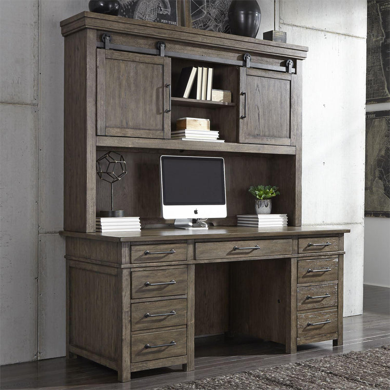  Liberty Furniture Industries Inc. Office Desk Components Hutch 473-HO-CHS IMAGE 1