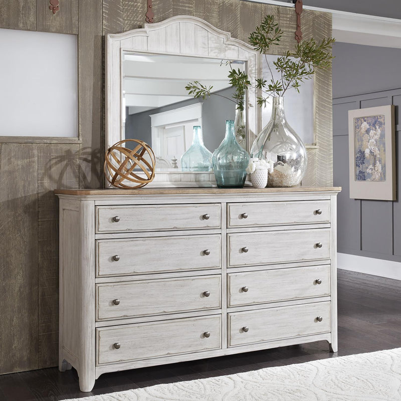  Liberty Furniture Industries Inc. Farmhouse Reimagined 8-Drawer Dresser 652-BR31 IMAGE 2