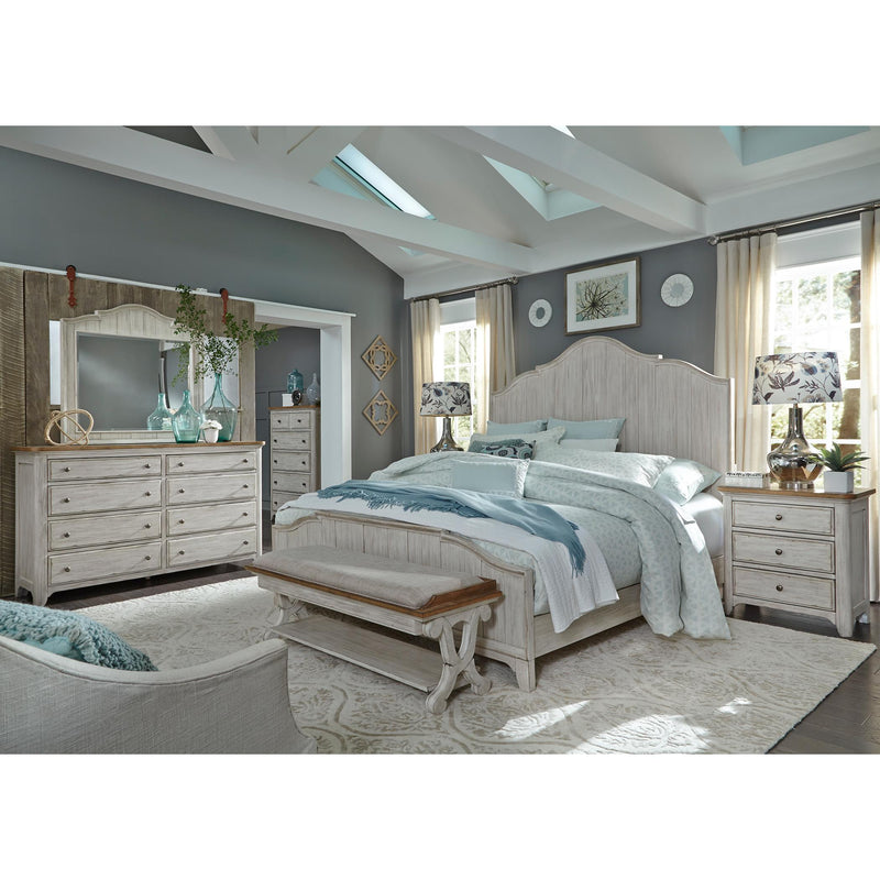  Liberty Furniture Industries Inc. Farmhouse Reimagined Dresser Mirror 652-BR51 IMAGE 3
