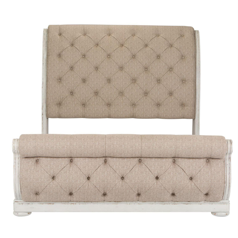  Liberty Furniture Industries Inc. Abbey Park King Upholstered Sleigh Bed 520-BR-KUSL IMAGE 2