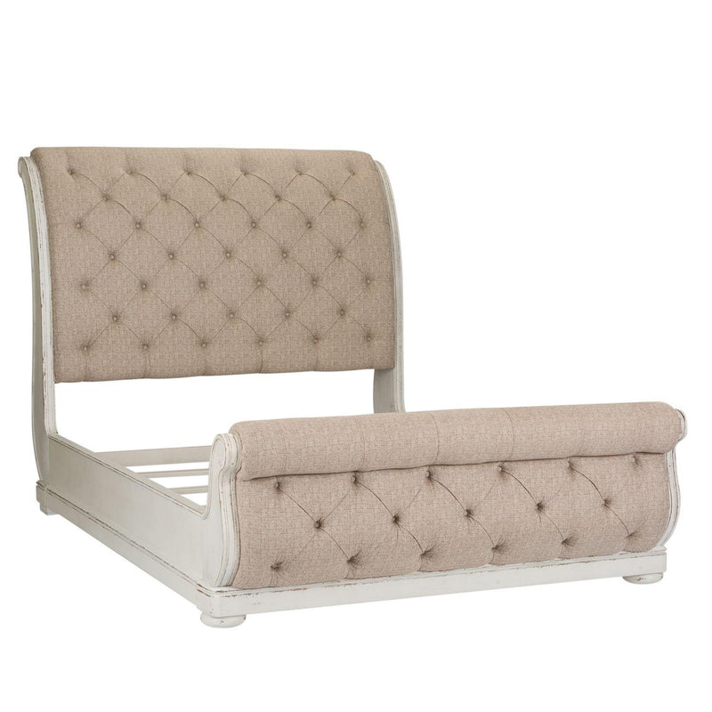  Liberty Furniture Industries Inc. Abbey Park King Upholstered Sleigh Bed 520-BR-KUSL IMAGE 3